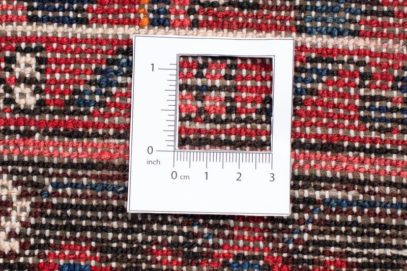 Persisk matta - Nomadic - 203 x 157 cm - mörkröd