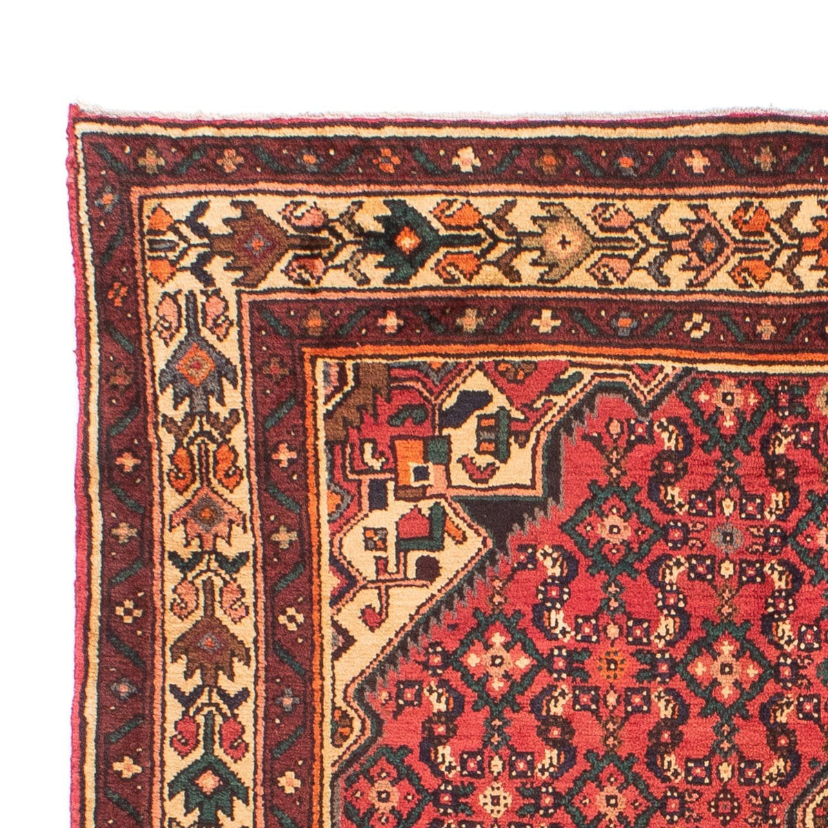 Persisk matta - Nomadic - 210 x 150 cm - röd