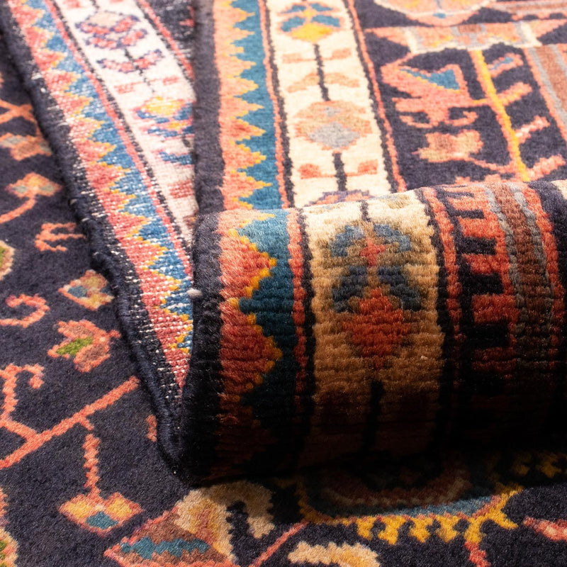 Persisk matta - Nomadic - 216 x 135 cm - mörkblå