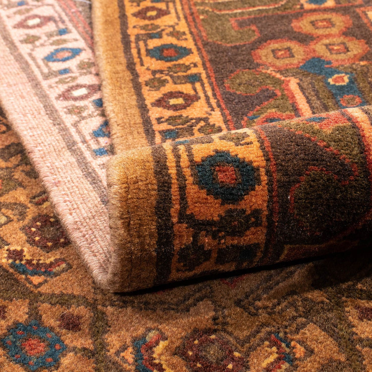 Persisk matta - Nomadic - 218 x 158 cm - brun