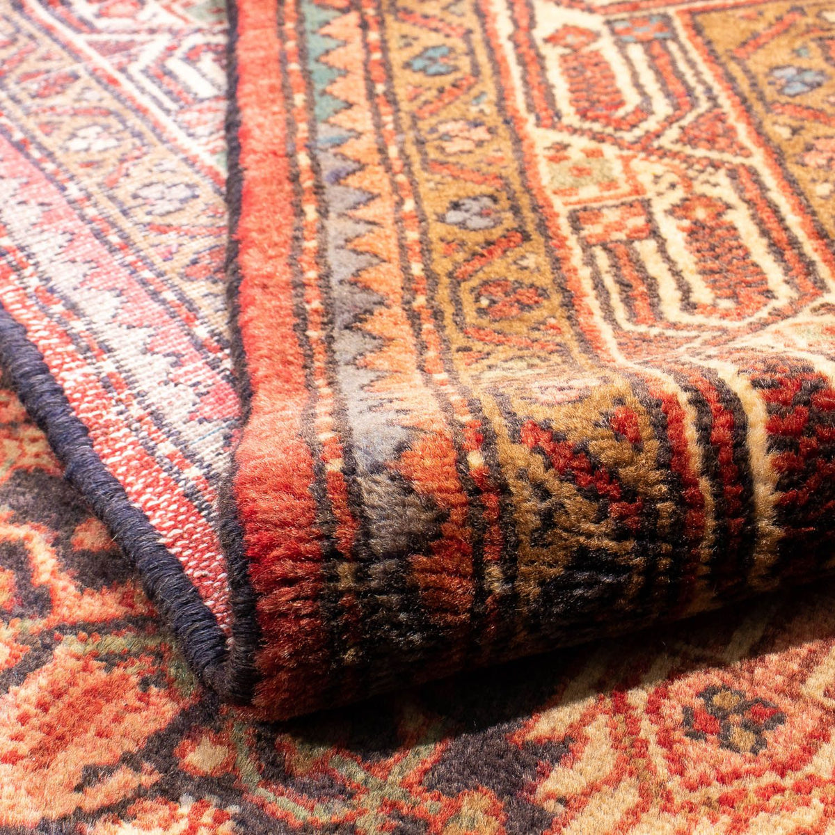 Persisk matta - Nomadic - 207 x 128 cm - brun