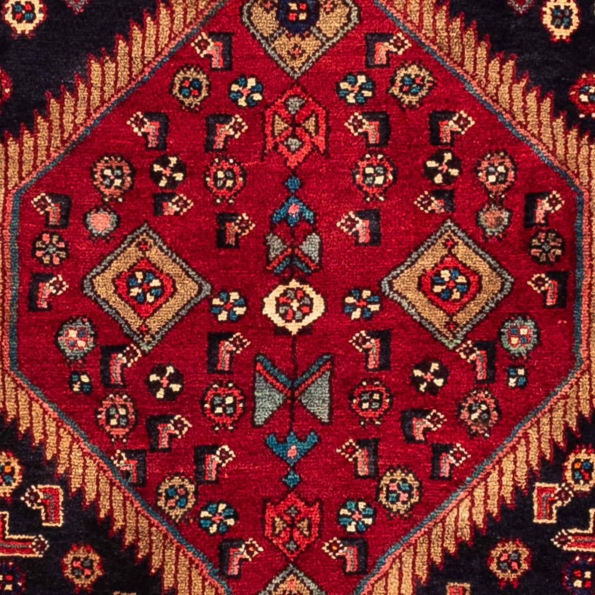 Persisk matta - Nomadic - 225 x 160 cm - mörkblå