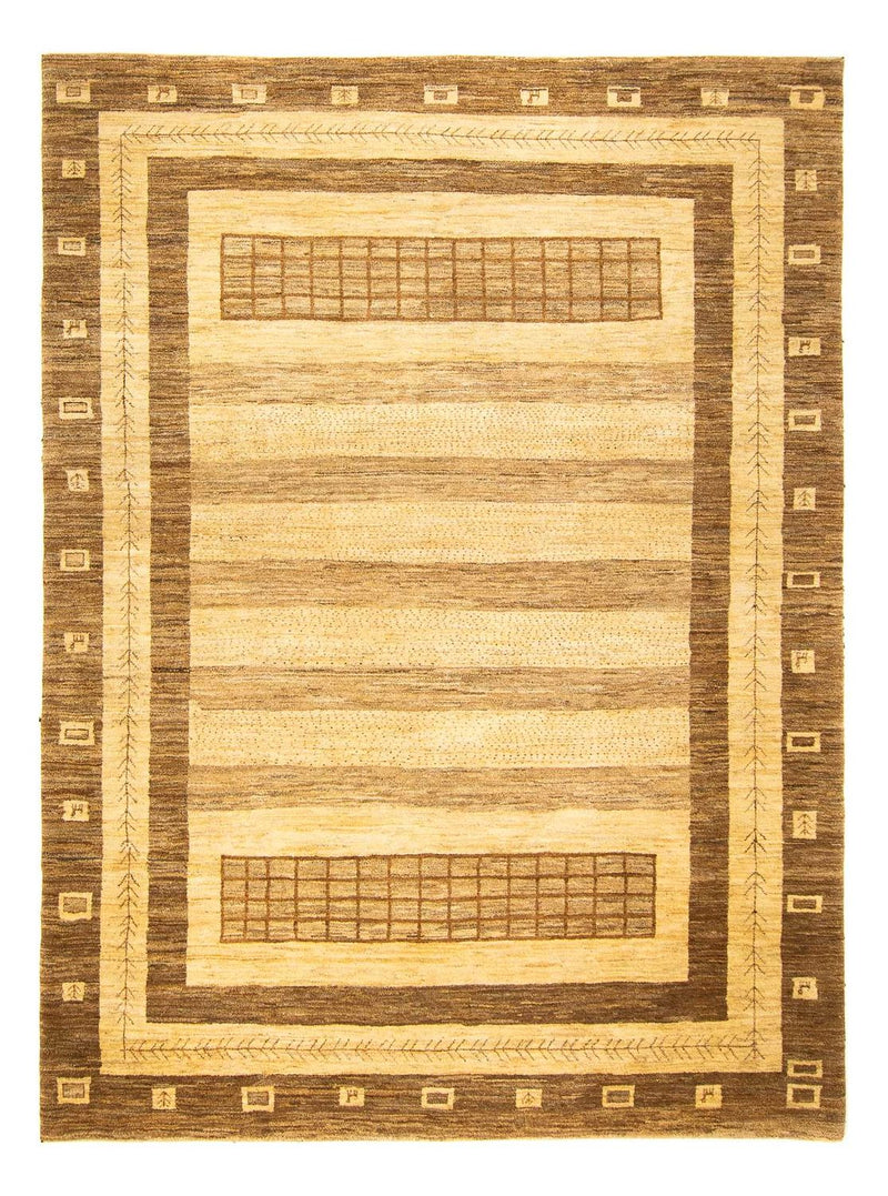 Gabbeh-matta - persisk - 336 x 249 cm - beige