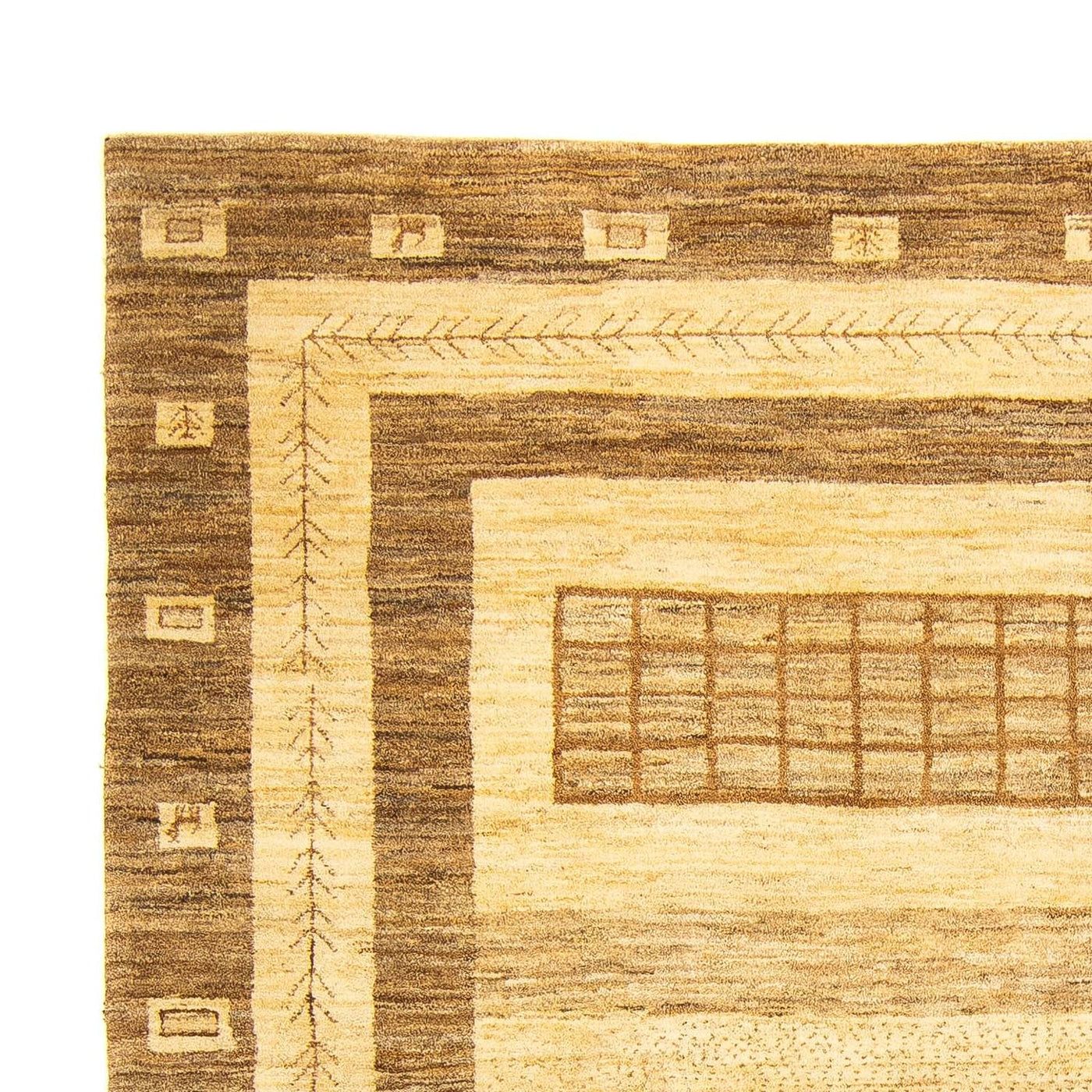 Persisk Gabbeh Mattan 336x249cm - Perserteppich Wollteppich
