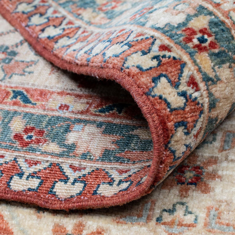 Kelim Carpet - Splash - 303 x 249 cm - rost