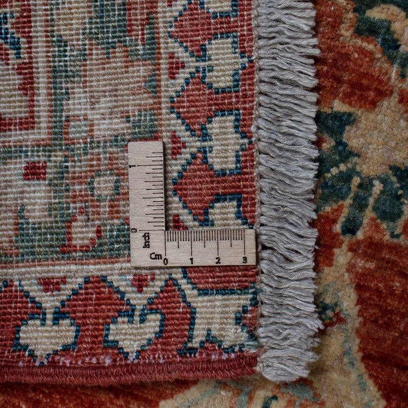 Kelim Carpet - Splash - 303 x 249 cm - rost