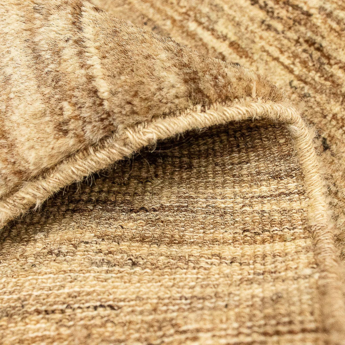 Gabbeh-matta - Indus - 94 x 64 cm - ljusbrun