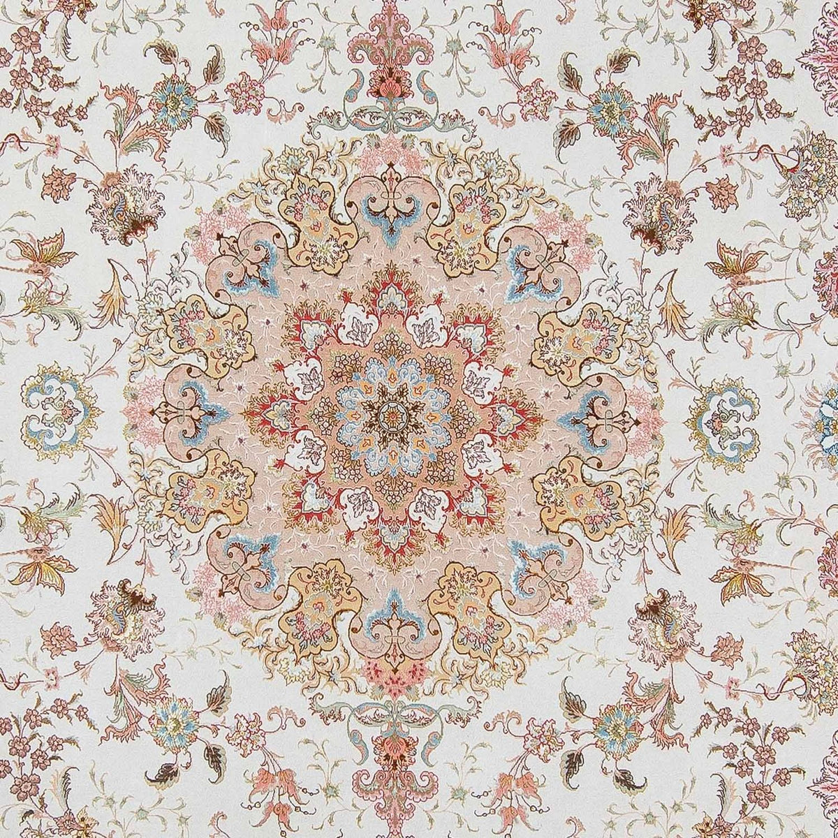 Persisk matta - Tabriz - Premium - 340 x 246 cm - beige