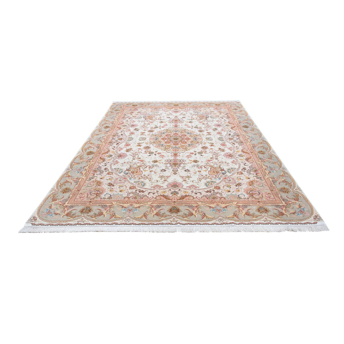 Persisk matta - Tabriz - Premium - 340 x 246 cm - beige