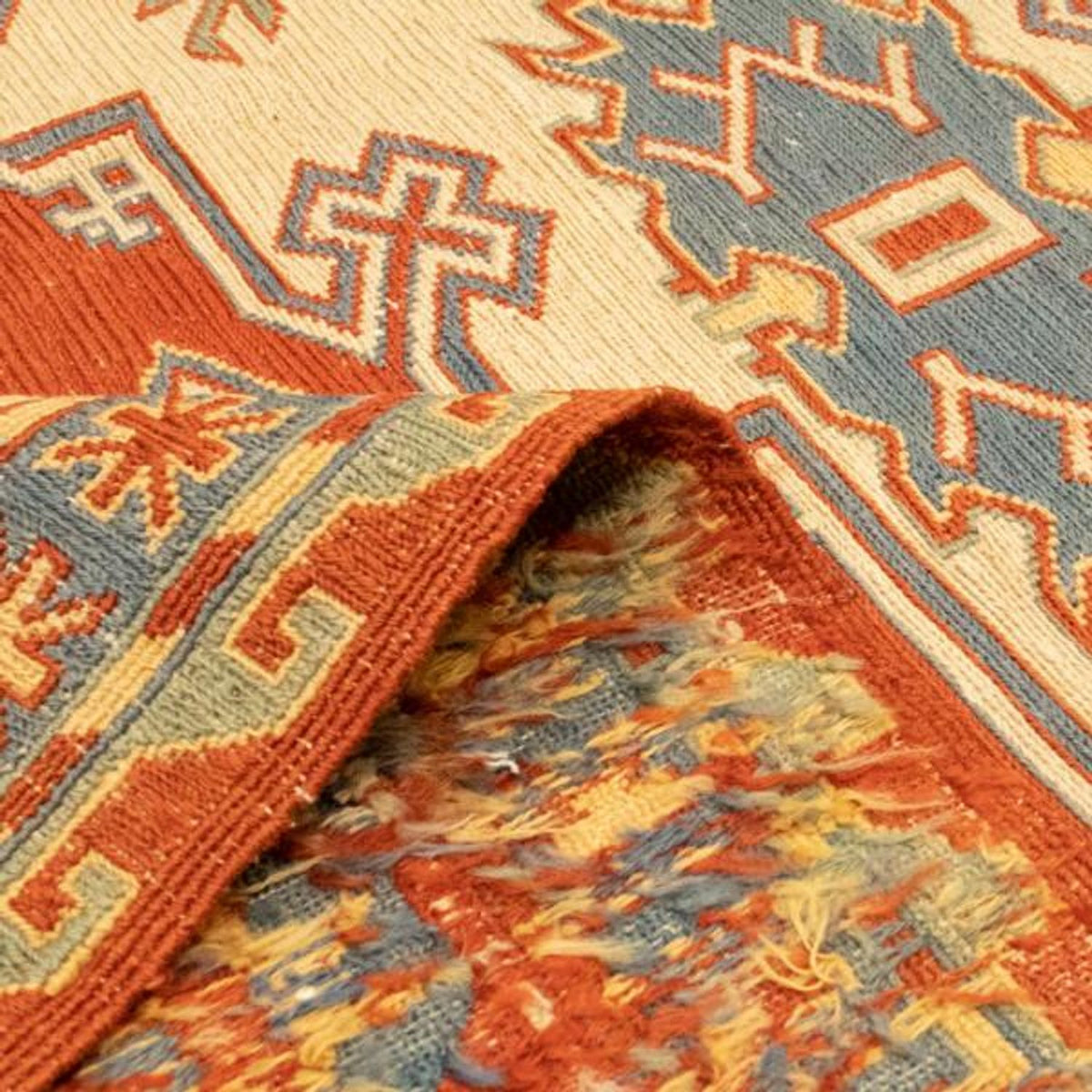 Kelim Carpet - orientalisk matta - 264 x 188 cm - orange