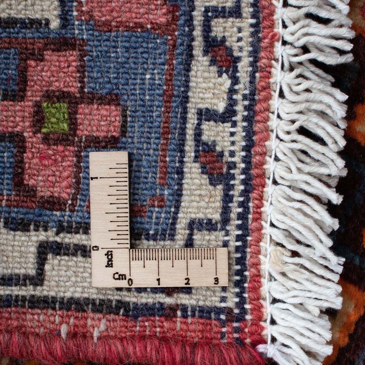 Persisk matta - Nomadic - 136 x 85 cm - mörkblå