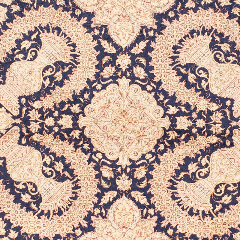 Persisk matta - Ghom - 149 x 102 cm - ljusbrun