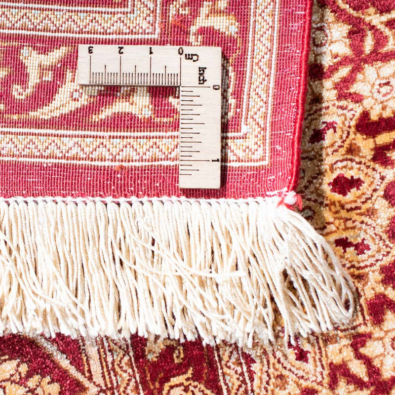 Persisk matta - Ghom - 151 x 100 cm - mörkröd