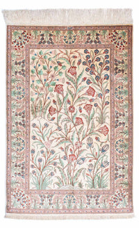 Persisk matta - Ghom - 156 x 102 cm - beige