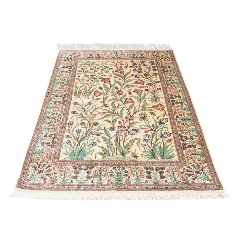 Persisk matta - Ghom - 156 x 102 cm - beige
