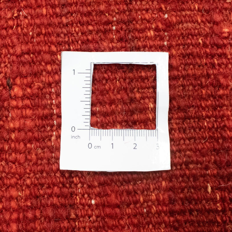 Gabbeh-matta - persisk - 203 x 140 cm - röd