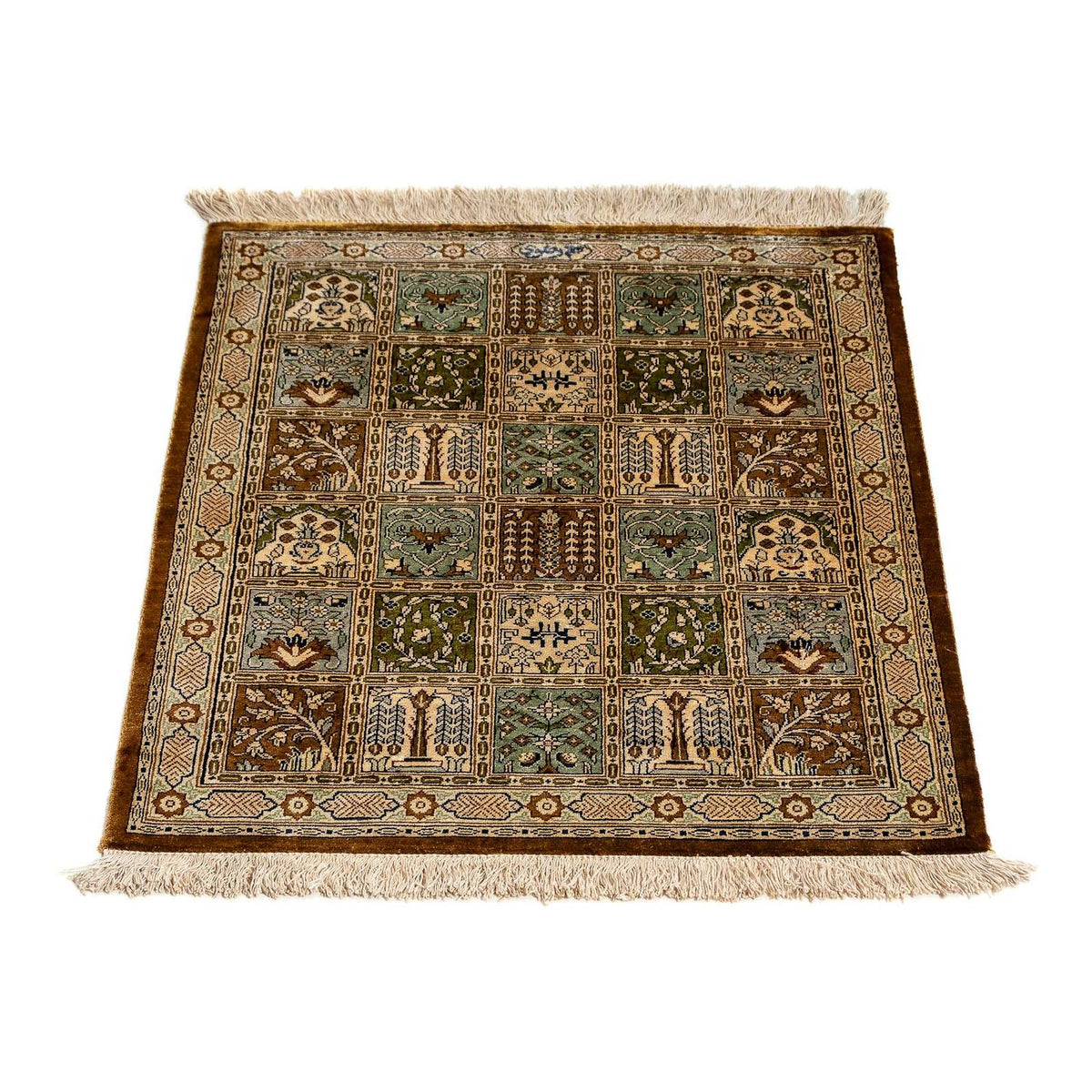 Persisk matta - Ghom - 72 x 54 cm - flerfärgad