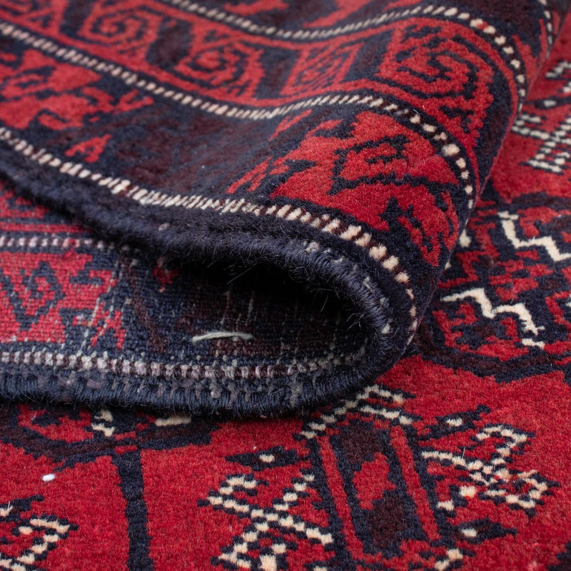 Baluch-matta - 186 x 119 cm - mörkröd