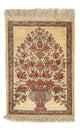 Qom silke Mattan 41x31cm - Persisk matta