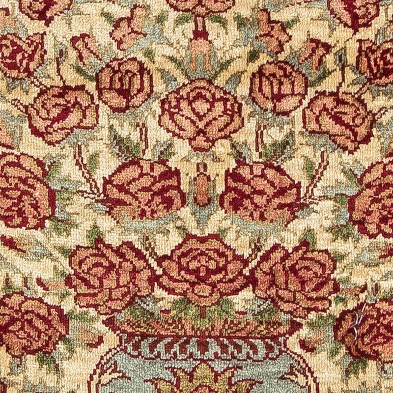 Silk Carpet - Ghom Silk - Premium - 41 x 31 cm - beige