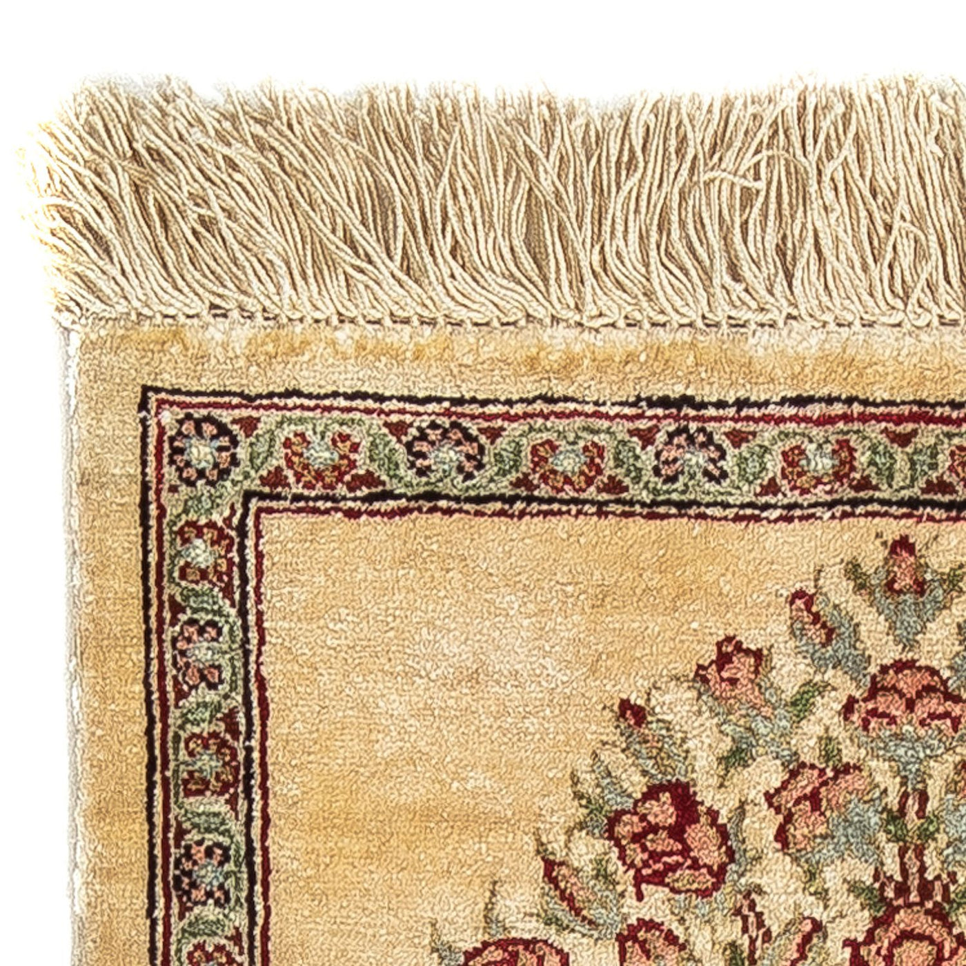 Qom silke Mattan 41x31cm - Persisk matta