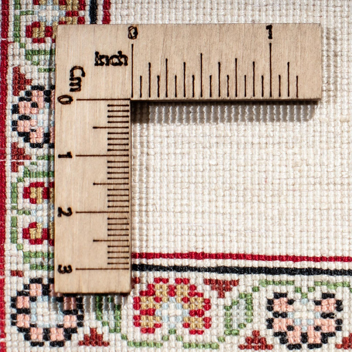 Silk Carpet - Ghom Silk - Premium - 41 x 31 cm - beige