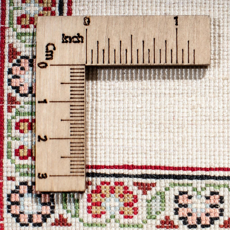 Silk Carpet - Ghom Silk - Premium - 41 x 31 cm - beige