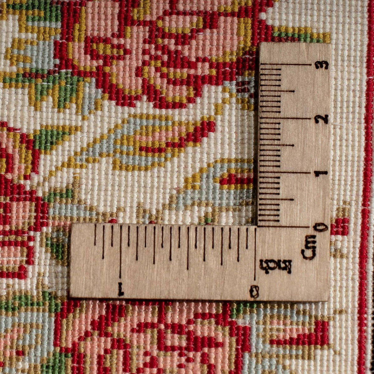 Silk Carpet - Ghom Silk - Premium - 42 x 31 cm - beige