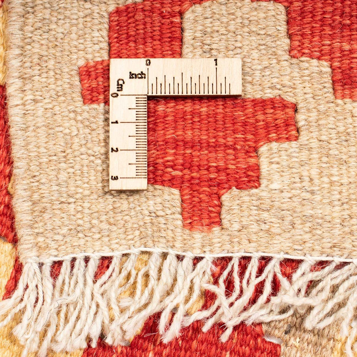 Kelim Carpet - orientalisk matta - 246 x 165 cm - flerfärgad