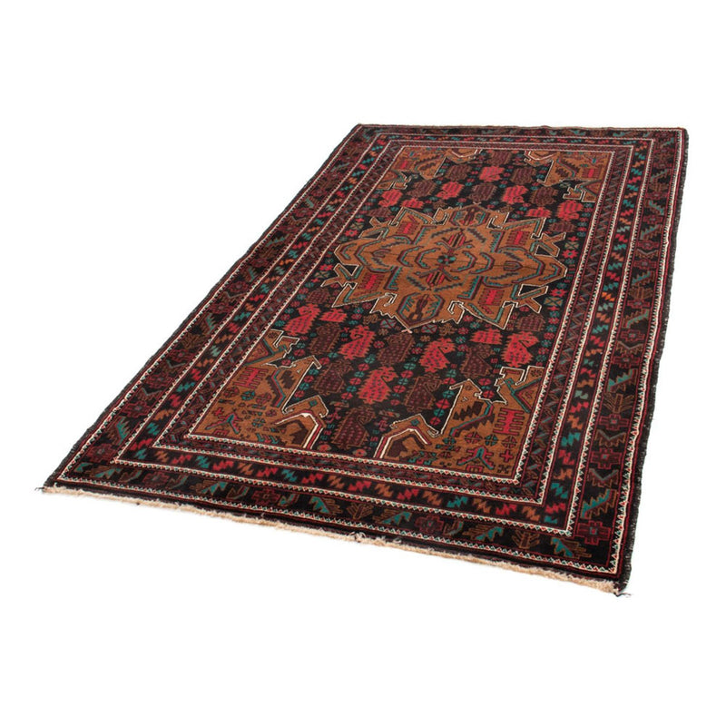 Baluch-matta - 185 x 113 cm - svart