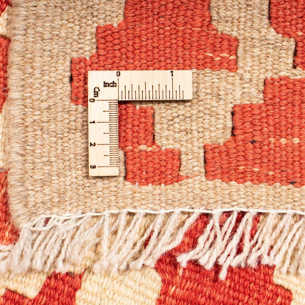 Kelim Carpet - orientalisk matta - 255 x 168 cm - flerfärgad