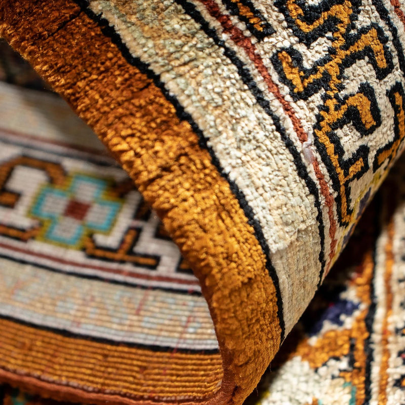 Persisk matta - Ghom - 65 x 53 cm - flerfärgad