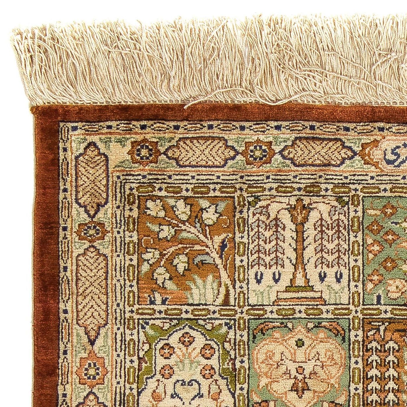 Qom Mattan 75x56cm - Persisk matta