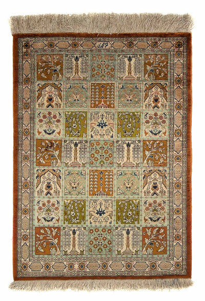Qom Mattan 55x75cm - Persisk matta