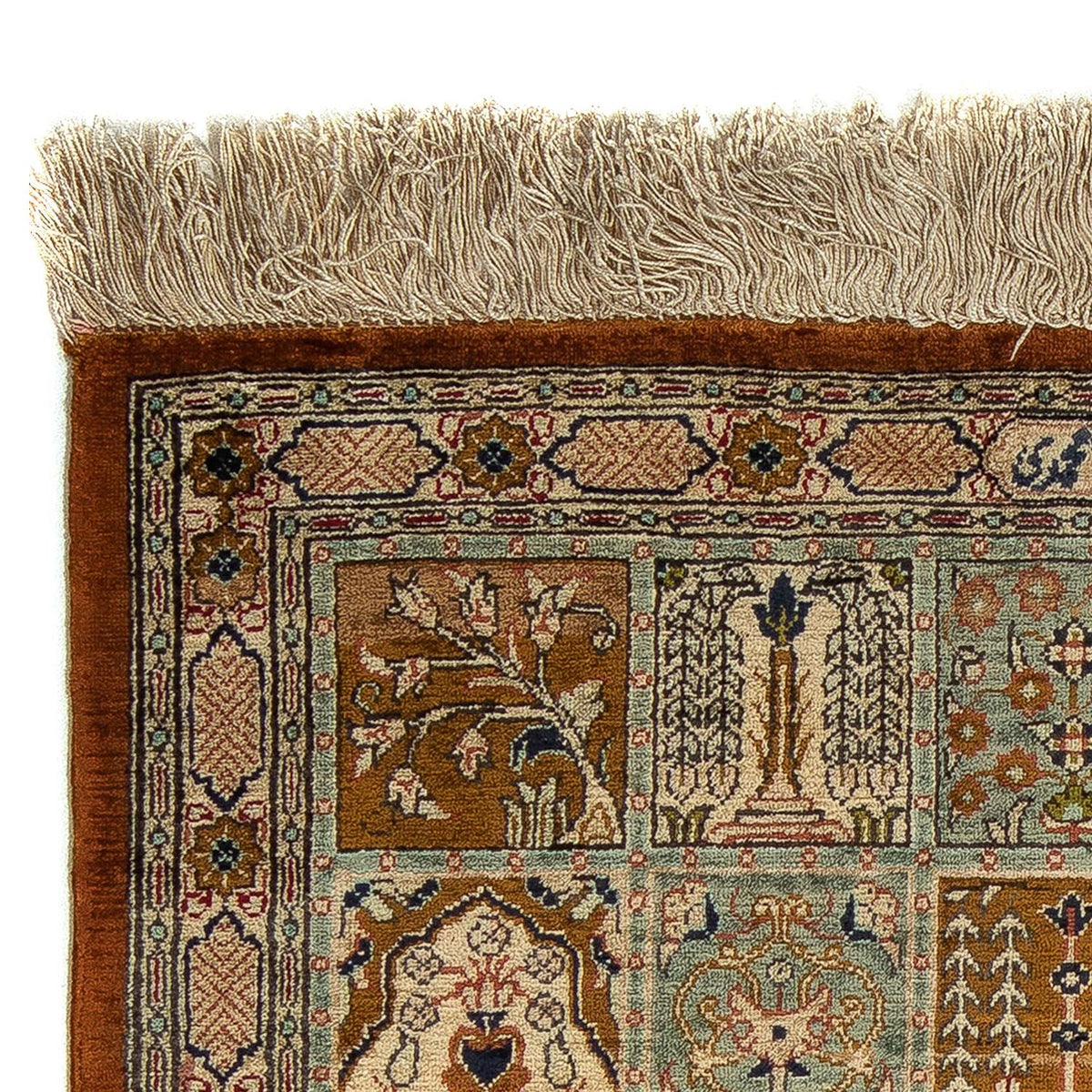 Qom Mattan 55x75cm - Persisk matta