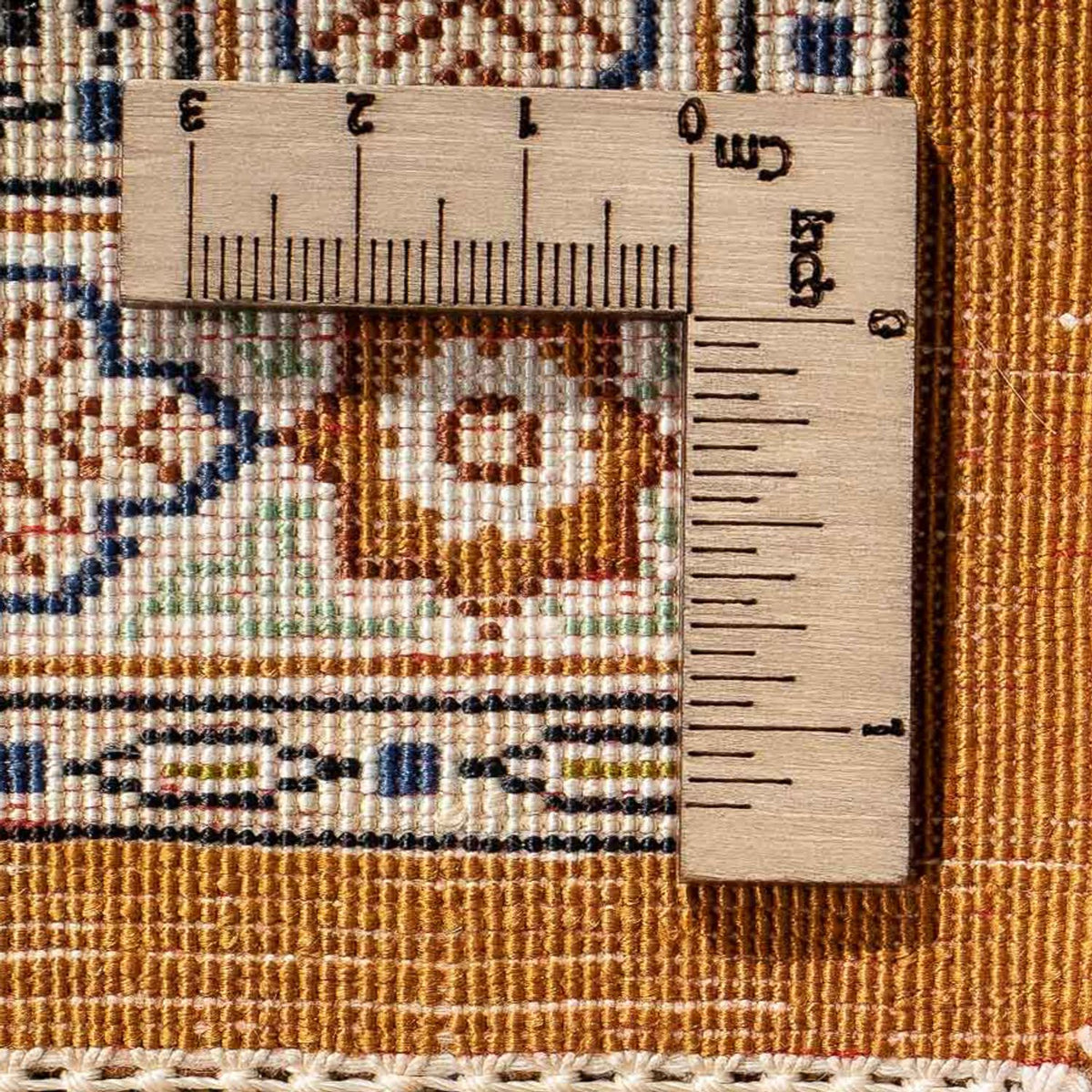 Persisk matta - Ghom - 71 x 57 cm - flerfärgad