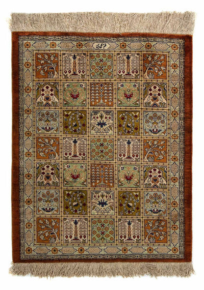 Qom Mattan 56x72cm - Persisk matta