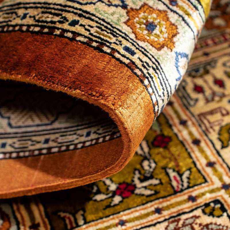 Persisk matta - Ghom - 72 x 56 cm - flerfärgad