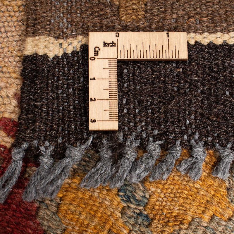 Kelim Carpet - Splash - 201 x 153 cm - flerfärgad