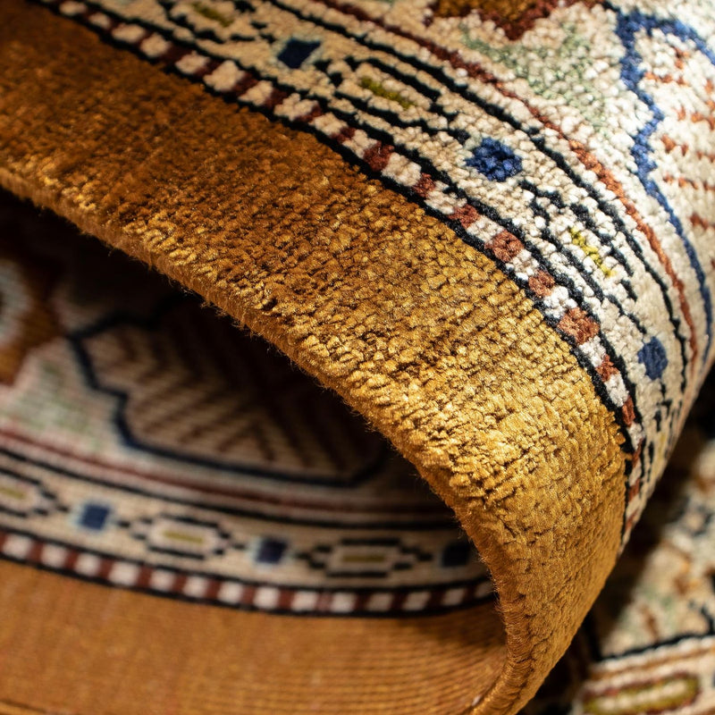 Persisk matta - Ghom - 77 x 57 cm - flerfärgad