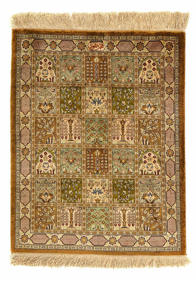 Qom Mattan 54x75cm - Persisk matta