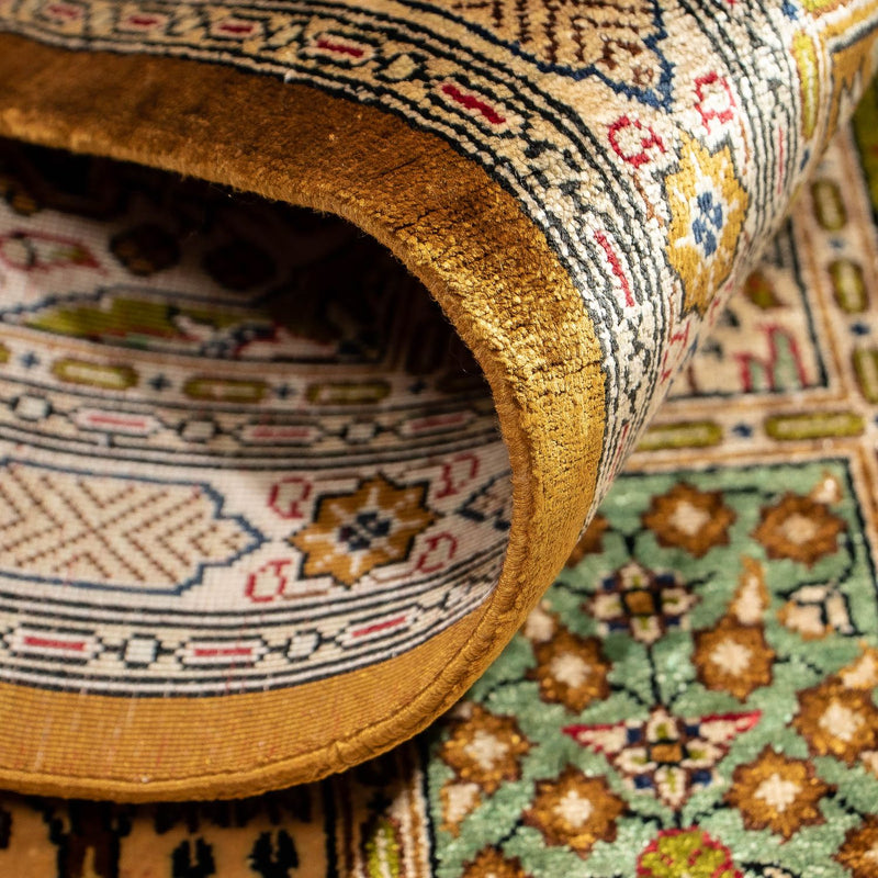 Persisk matta - Ghom - 73 x 54 cm - flerfärgad