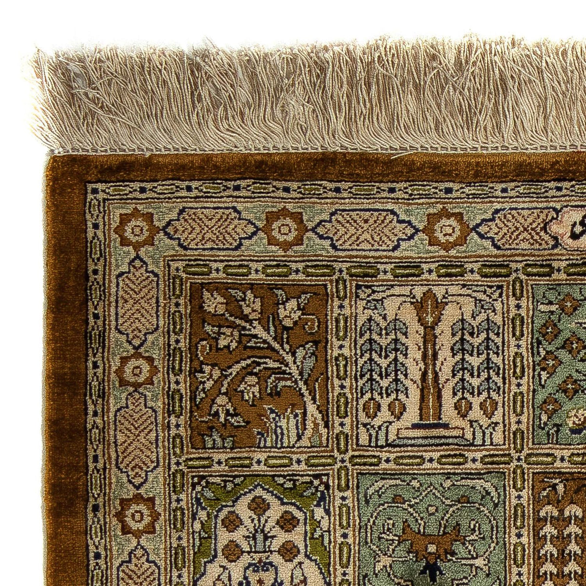 Persisk matta - Ghom - 77 x 58 cm - flerfärgad