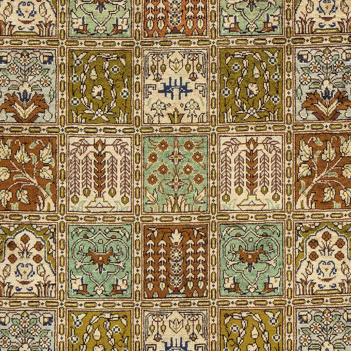 Persisk matta - Ghom - 77 x 55 cm - flerfärgad