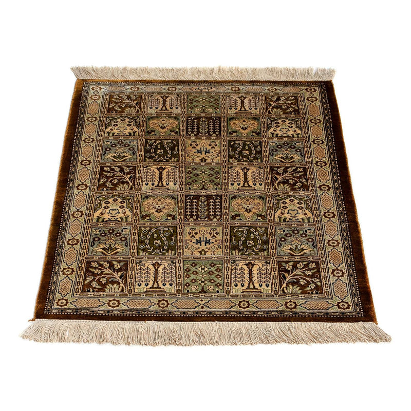 Persisk matta - Ghom - 73 x 55 cm - flerfärgad