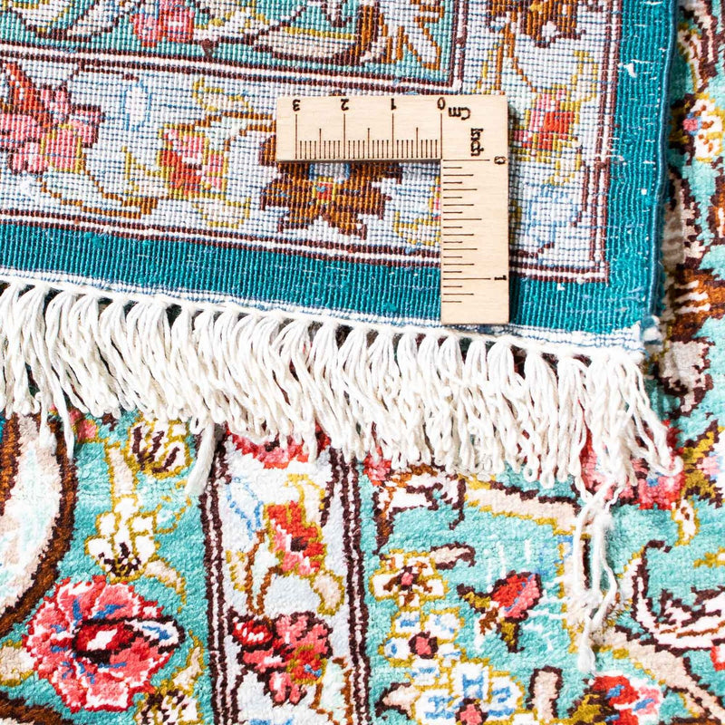 Persisk matta - Ghom - 152 x 100 cm - grön