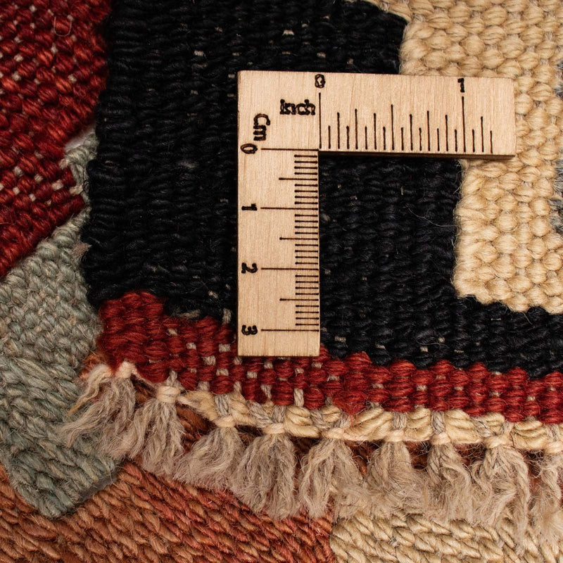 Kelim Carpet - Splash - 202 x 151 cm - flerfärgad