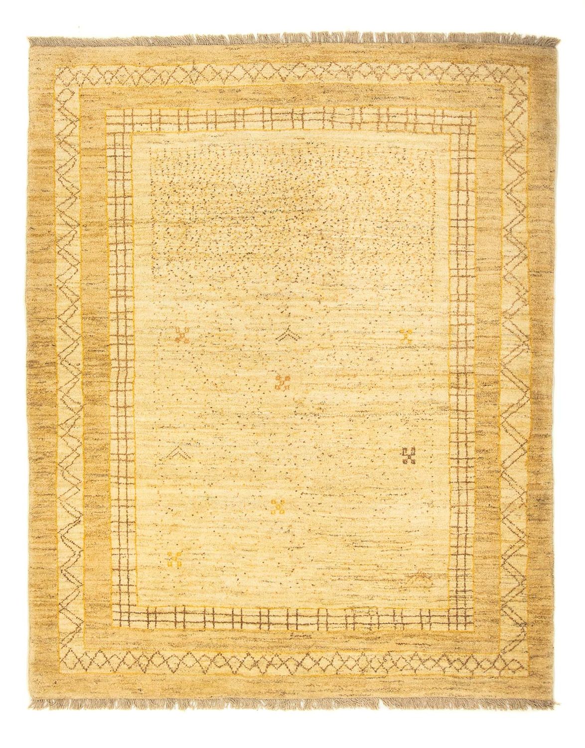 Gabbeh-matta - persisk - 200 x 152 cm - beige