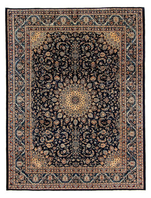 Persisk matta - Classic - 390 x 302 cm - mörkblå