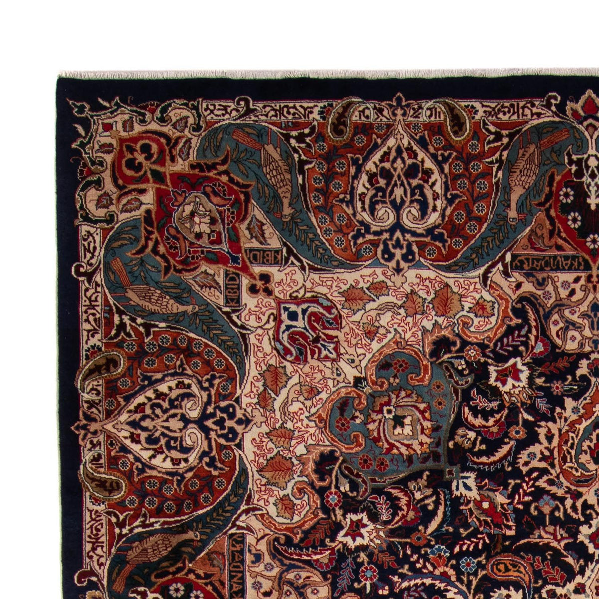 Persisk matta - Classic - 365 x 257 cm - mörkblå